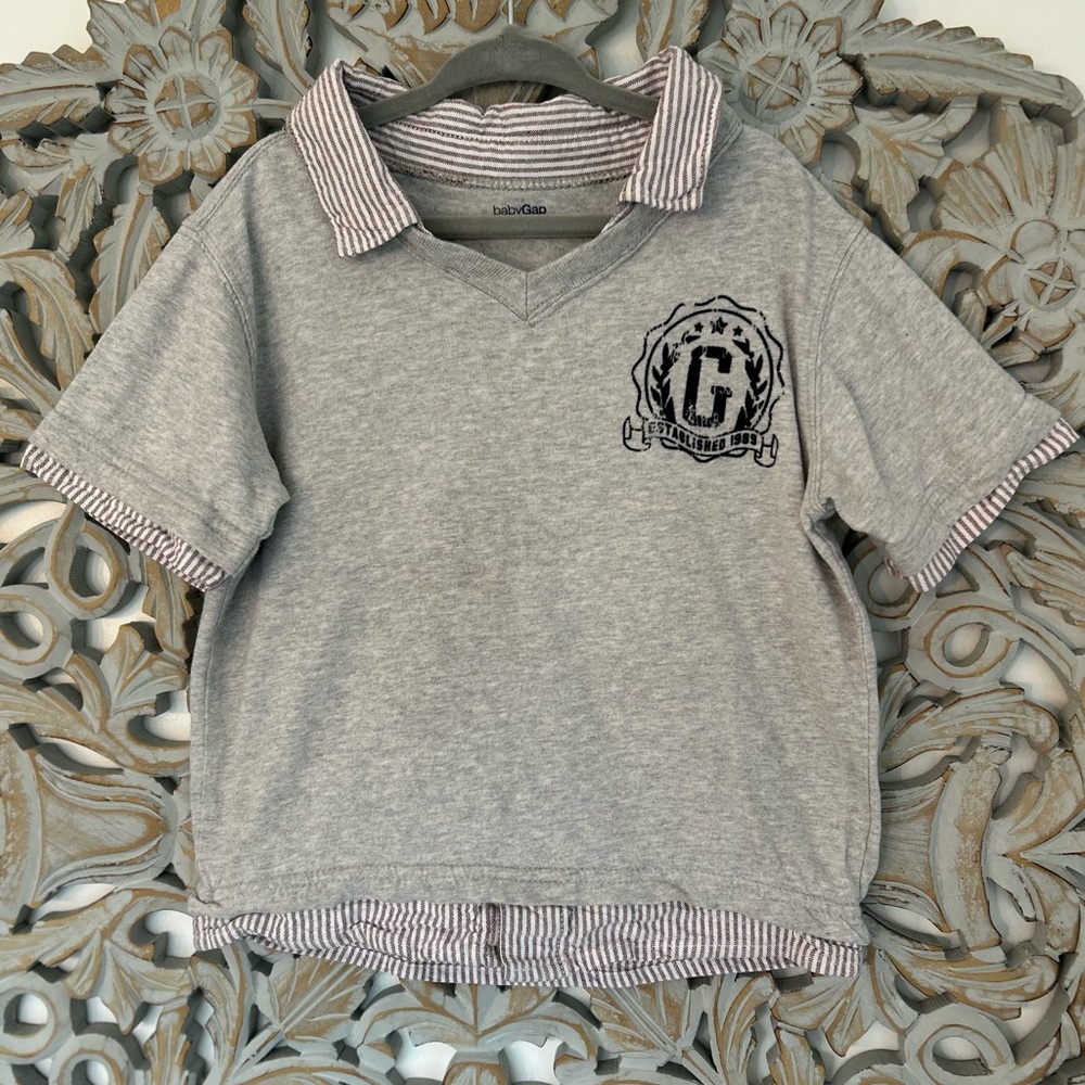 Gap kids grey t-shirt 4 year